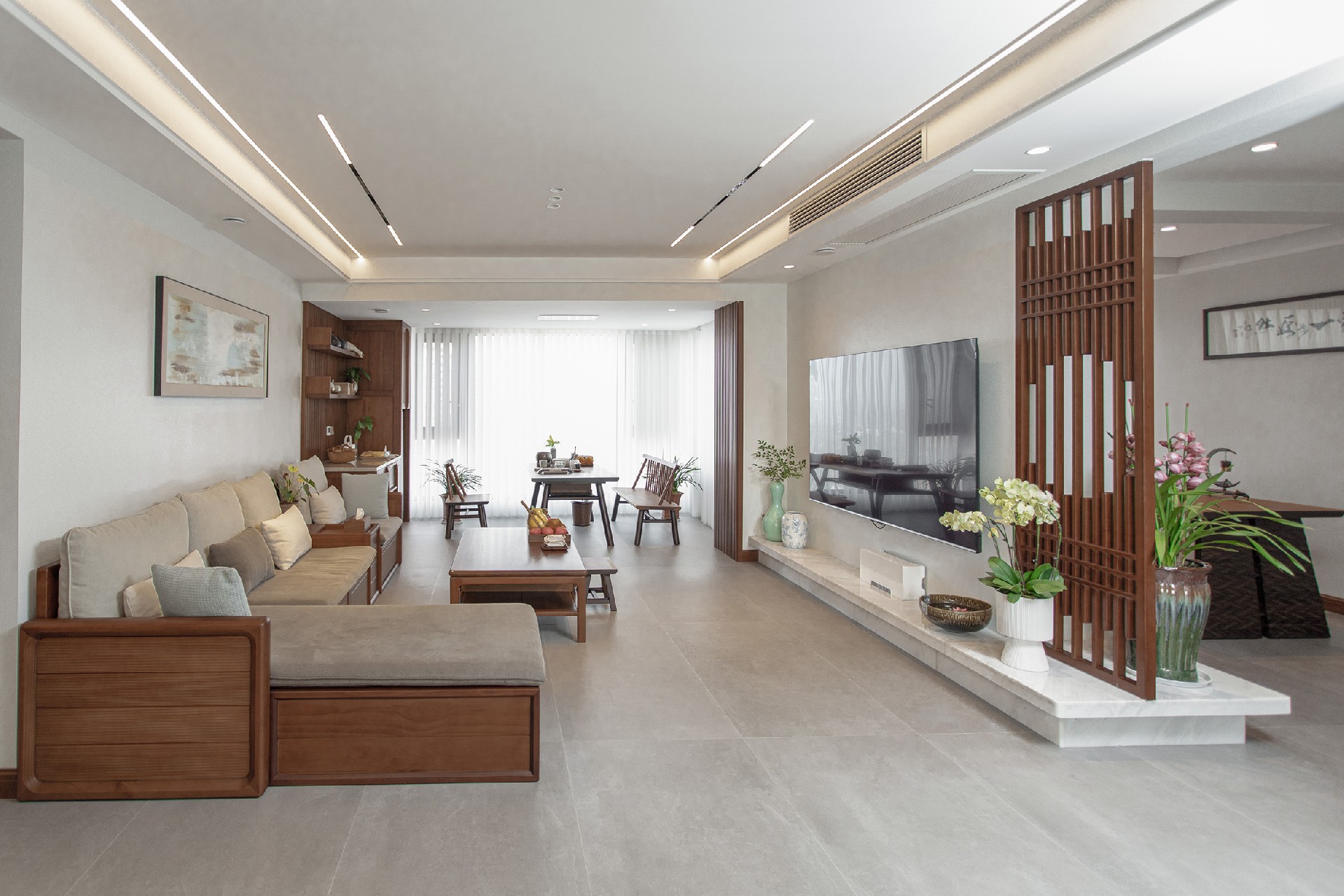 東家·設計案例|住在溫暖的木作居所，時光漫游